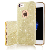 Glitter 3in1 TPU Xiaomi Redmi 9C zlaté