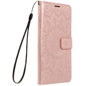 Diárové puzdro na Samsung Galaxy A53 5G Forcell MEZZO mandala ružovozlaté