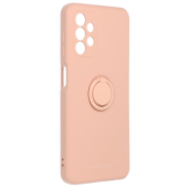 Silikónové puzdro na Samsung Galaxy A13 Roar Amber ružové