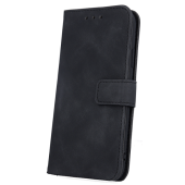 Diárové puzdro na Samsung Galaxy S21 FE G990 5G Smart Velvet čierne