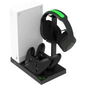 iPega XBS013 Multifunkčný Nabíjací Stojan + 2ks Baterií pre Xbox Ovládač