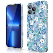 Zadné puzdro na Apple iPhone 13 Pro Kingxbar Brilliant modré