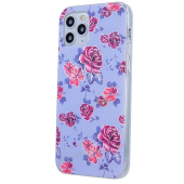 Silikónové puzdro na Motorola Moto E7 Power/E7i Power Ultra Trendy TPU kvety 2 