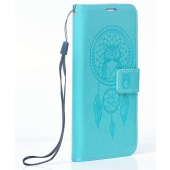 Diárové puzdro na Samsung Galaxy A12 A125/M12 M127 Forcell MEZZO lapač snov zelené