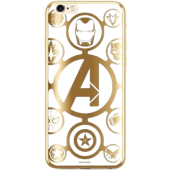 Silikónové puzdro na Apple iPhone 7 Plus/8 Plus Original Licence Cover Luxury Chrome Marvel Avengers