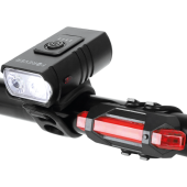 Forever Outdoor Active BLG-200, set svetlo zadné a predné, čierna - Poškodená krabica