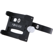 Forever Outdoor BH-300, nastaviteľný držiak na telefón, čierny