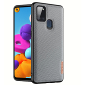 Plastové puzdro na Samsung Galaxy A21s A217 Dux Ducis Fino sivé