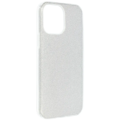 Silikónové puzdro na Apple iPhone 14 Pro Forcell Shining strieborné