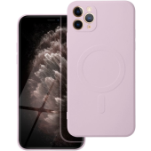 Silikónové puzdro na Apple iPhone 11 Pro Silicone Mag Cover ružové