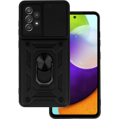 Odolné puzdro na Samsung Galaxy A52/A52s Camshield Ring Armor čierne