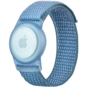 Detský náramok na Apple AirTag Tech-protect Nylon modrá