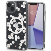 Odolné puzdro na Apple iPhone 14 Spigen Cyrill Cecile MagSafe White Daisy