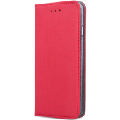 Diárové puzdro na Motorola Moto G62 5G Smart Magnet červené