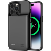 Puzdro s integrovanou batériou na Apple iPhone 14/14 Pro Tech-protect Power 4800 mAh čierne