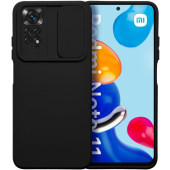 Silikónové puzdro na Xiaomi Redmi 10C/Poco C40 Slide TPU čierne