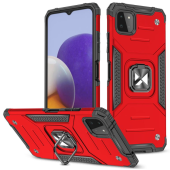 Odolné puzdro na Apple iPhone 13 Mini Ring Armor Rugged červené