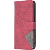 Diárové puzdro na OPPO A17 Texture červené