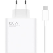 Xiaomi Charging Combo MDY-13-EE, USB-A 120W + USB-C kábel, biela (Bulk)