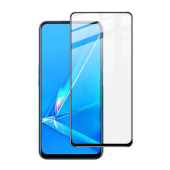 Tvrdené sklo na Oppo A17 MyScreen Diamond Edge Lite Full Glue 9H celotvárové čierne