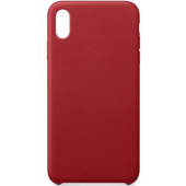 Plastové puzdro na Apple iPhone 12 Pro Max ECO Leather červené