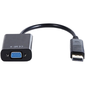 Adaptér Gembird DisplayPort - VGA, M/F, čierny