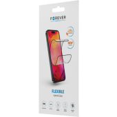 Tvrdené sklo na Apple iPhone 14 Pro Max Forever Flexible Hybrid 5D celotvárové čierne