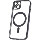 Plastové puzdro na Apple iPhone 13 Pro Max Color Chrome MagSafe čierne
