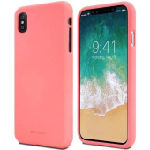 Silikónové puzdro na Huawei Y5 2019 Mercury Soft ružové