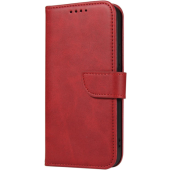Diárové puzdro na Samsung Galaxy A34 5G A346 Magnet Elegance červené