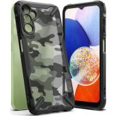 Odolné puzdro na Samsung Galaxy A14 5G A146 Ringke Fusion-X camo čierne