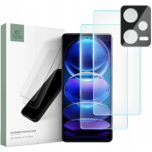 Tvrdené sklo na Xiaomi Redmi Note 12 Pro 5G Tech-Protect Supreme (2+1) 9H