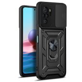 Camshield Armor TPU/TPC Xiaomi Redmi Note 10/10S - čierny