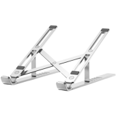 Universal Laptop Alustand Tech-protect strieborný