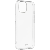 Silikónové puzdro na Apple iPhone 15 Roar Jelly transparentné