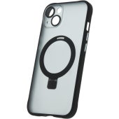 Plastové puzdro na Apple iPhone 14 Pro Max Mag Ring čierne