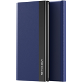 Diárové puzdro na Xiaomi Redmi 12C Slide Book modré