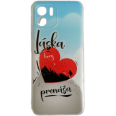 Silikónové puzdro na Xiaomi Redmi A1/A2 Original Licence Láska hory prenáša