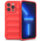 Odolné puzdro na Apple iPhone 13 Pro Magic Shield Flexible Armored červené
