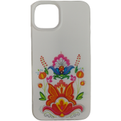 Silikónové puzdro na Apple iPhone 13 Pro Licence Výtvarné folk Detvianska Výšivka, Podpoľanie
