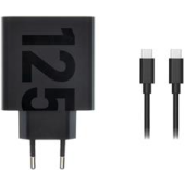 Motorola TurboPower GaN MC-1252, USB-C 125W + USB-C na USB-C kábel, čierna (Blister)