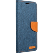 Diárové puzdro na Xiaomi Redmi Note 12S Canvas modré