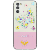Silikónové puzdro na Samsung Galaxy A14 LTE A145/A14 5G A146 Design motýle