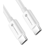 Forcell F-Energy C339, USB-C na USB-C, QC4.0 5A/20V PD100W, 3m, biely