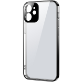 Silikónové puzdro na Apple iPhone 12 Joyroom New Beauty čierne