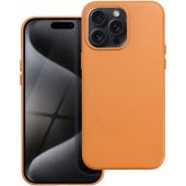 Obal Leather Mag Cover Apple iPhone 15 Plus orange