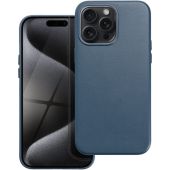 Leather Mag Cover Apple iPhone 15 Plus indigo blue
