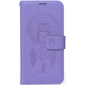 Diárové puzdro na Apple iPhone 15 MEZZO dreamcatcher fialové