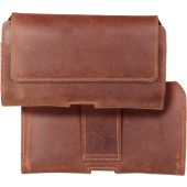 Obal ROYAL Crazy Horse Leather Universal Belt Holster XXXL Brown
