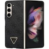 Obal Guess 4G PU Leather Triangle Samsung Galaxy Z Fold5 5G F946 GUHCZFD5P4TDPK Black